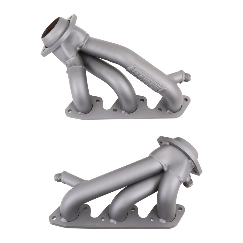 BBK 99-04 Ford Mustang V6 Shorty Tuned Length Exhaust Headers - 1-5/8 Titanium Ceramic - Striker Modified