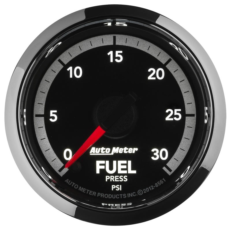 Autometer Factory Match 52.4mm Full Sweep Electronic 0-30 PSI Fuel Pressure Gauge Dodge 4th Gen - Striker Modified
