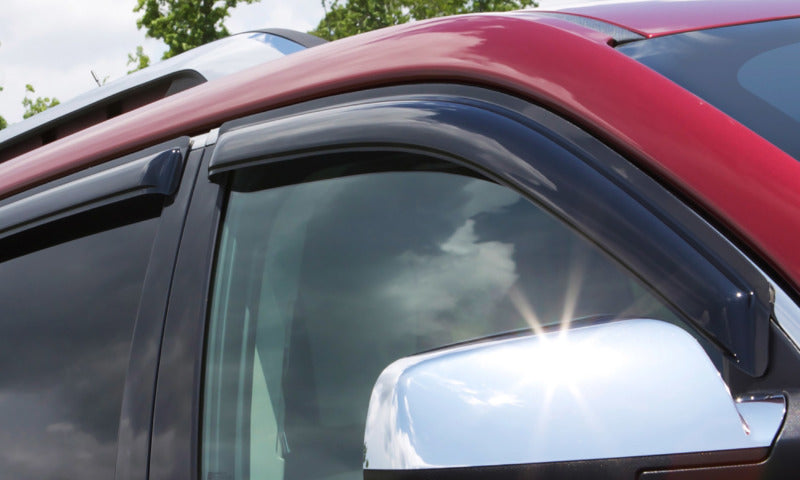 AVS 16-18 Honda Civic Coupe Ventvisor Outside Mount Window Deflectors 4pc - Smoke - Striker Modified