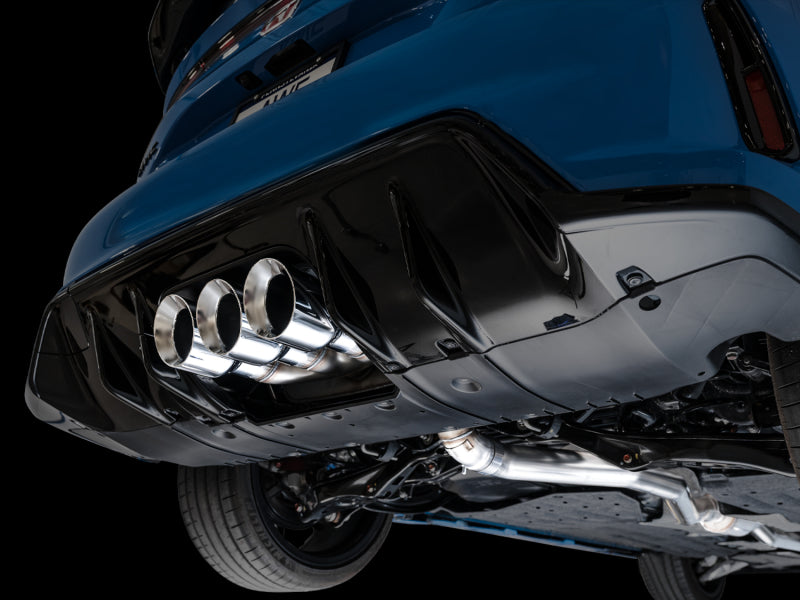 AWE Tuning 2023 Honda Civic Type R FL5 Touring Edition Exhaust w/ Triple Chrome Silver Tips - Striker Modified