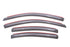 AVS 09-15 Nissan Maxima Ventvisor In-Channel Front & Rear Window Deflectors 4pc - Smoke - Striker Modified