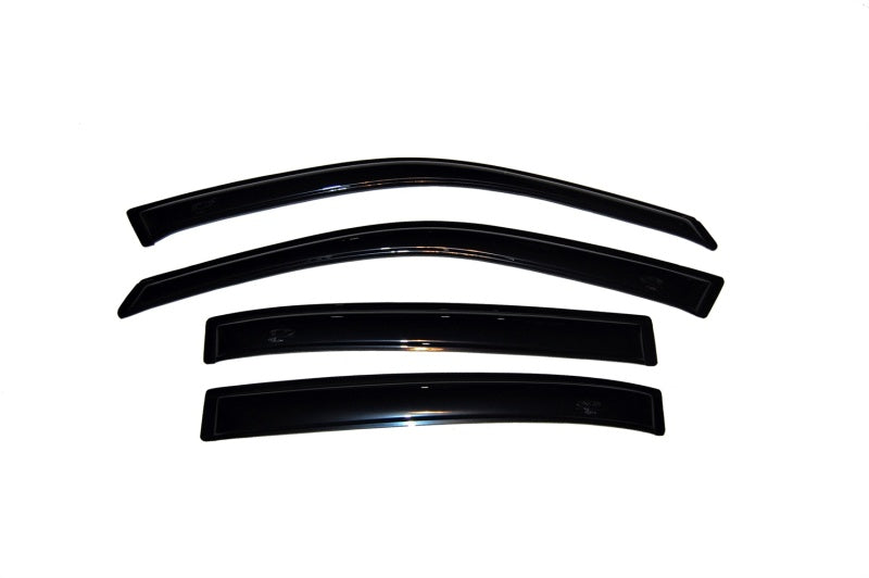 AVS 04-07 Chevy Malibu Ventvisor Outside Mount Window Deflectors 4pc - Smoke - Striker Modified