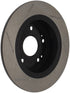 StopTech Power Slot 09-10 Acura TSX / 08-10 Honda Accord Rear Left Slotted Rotor - Striker Modified