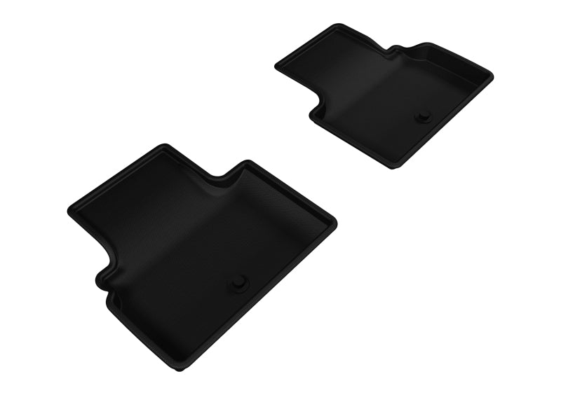 3D MAXpider 2014-2020 Infiniti Q50/Q60 Kagu 2nd Row Floormats - Black - Striker Modified