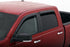 AVS 09-18 Dodge RAM 1500 Crew Cab Ventvisor Outside Mount Window Deflectors 4pc - Smoke - Striker Modified