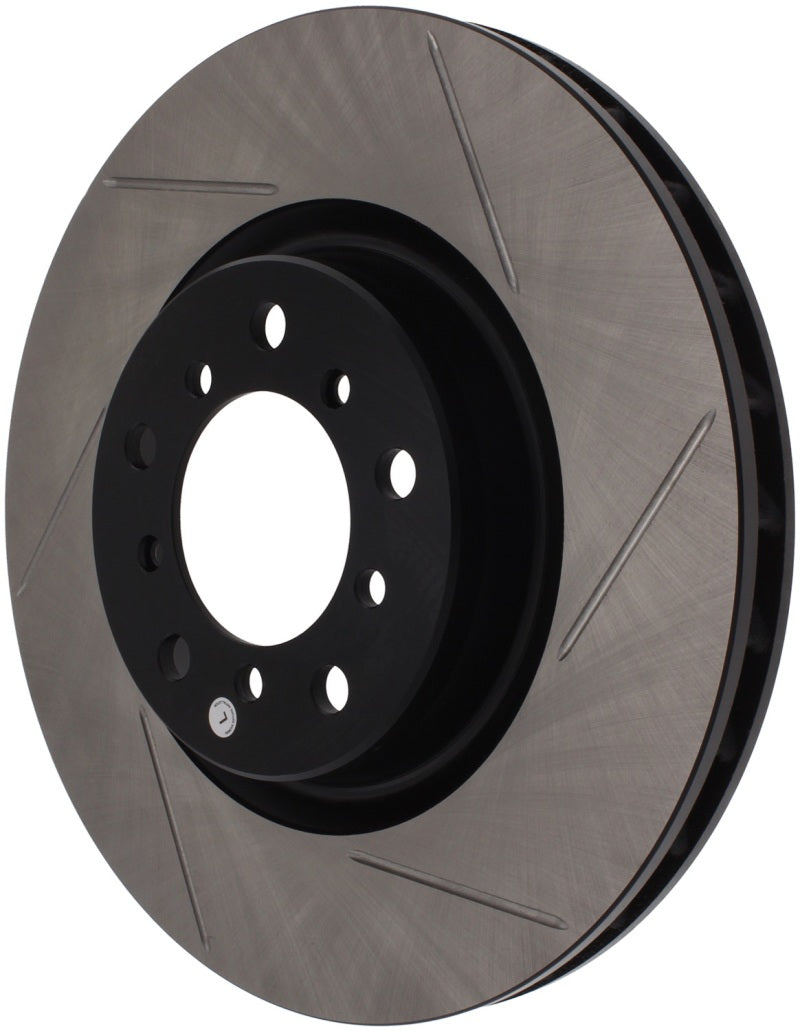 StopTech Power Slot BMW (E46) Front Left Slotted Rotor - Striker Modified