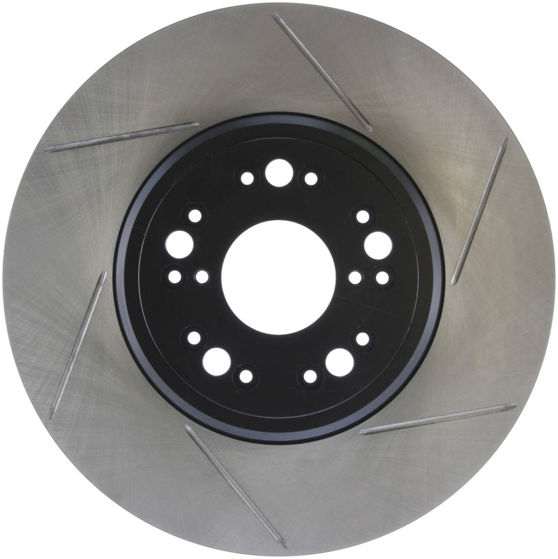 StopTech Power Slot 95-00 Lexus LS400/LS430/LS460/LS600h L Slotted Left Front Rotor - Striker Modified