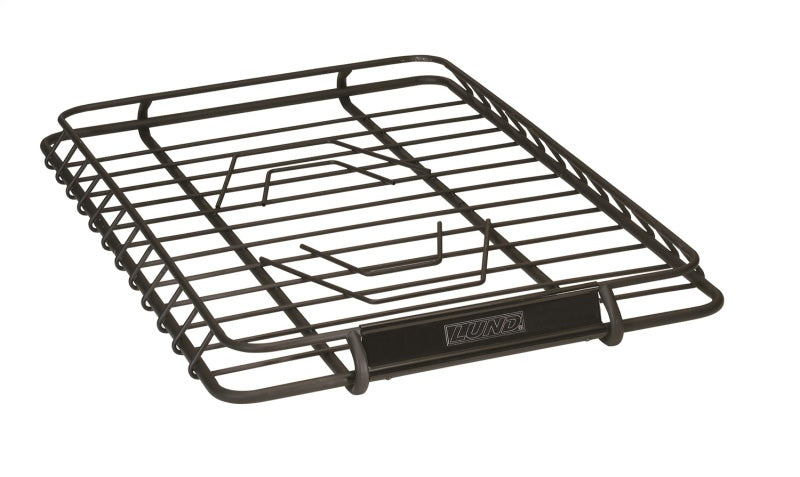 Lund Universal 39in X 45.125in Roof Rack Cargo Basket - Black - Striker Modified