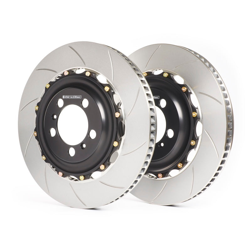 GiroDisc 2015+ Ford Mustang S550 Slotted Rear Rotors - Striker Modified