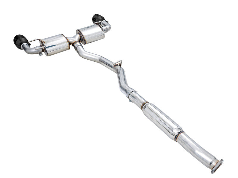 AWE Subaru BRZ/ Toyota GR86/ Toyota 86 Touring Edition Cat-Back Exhaust- Diamond Black Tips - Striker Modified