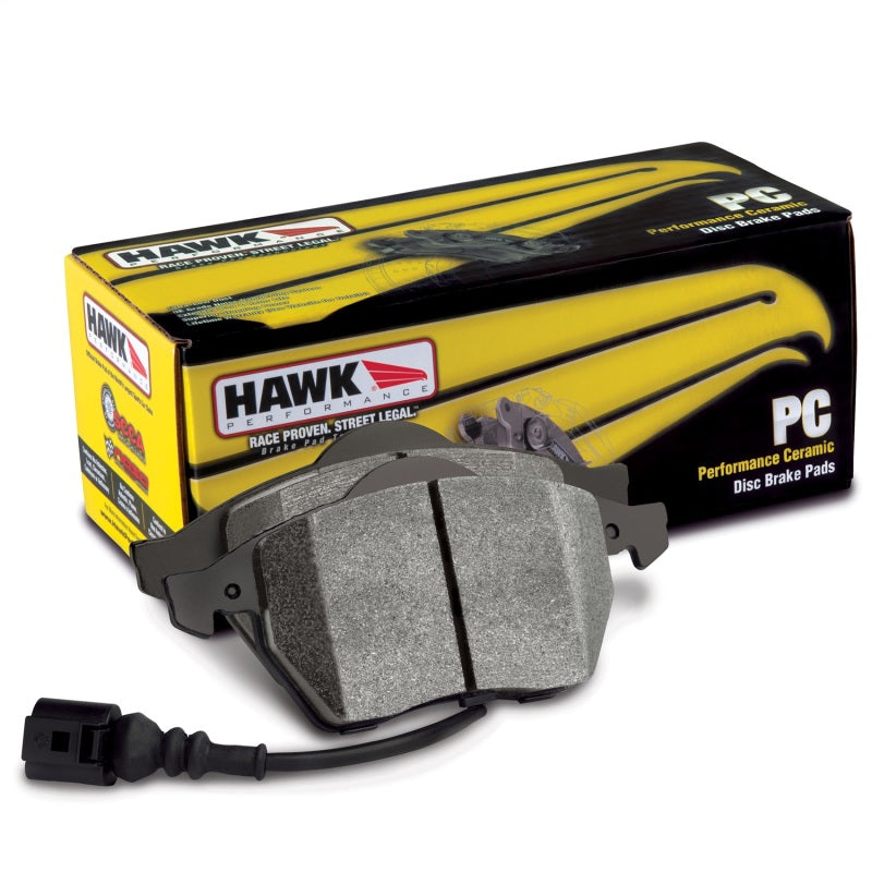 Hawk 15-17 Ford Mustang Brembo Package Performance Ceramic Front Brake Pads - Striker Modified