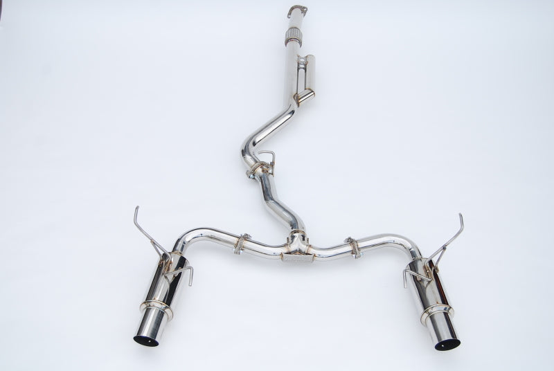Invidia 2022+ Subaru WRX N1 Twin Outlet Single Layer SS Tip Cat-Back Exhaust - Striker Modified