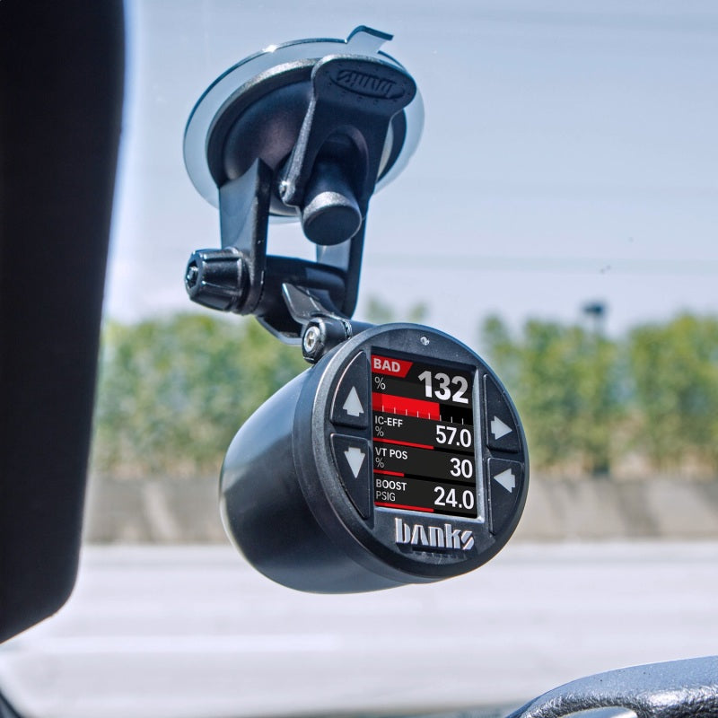 Banks Power 52mm Single Gauge Pod Kit w/ Sticky Base - Striker Modified