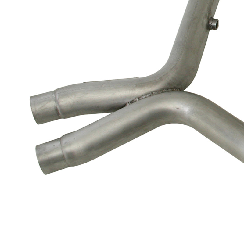BBK 11-14 Mustang 5.0 Short Mid X Pipe With Catalytic Converters 3.0 For BBK Long Tube Headers - Striker Modified