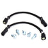 BBK 2015 Mustang GT V6 6-Pin Front O2 Sensor Wire Harness Extensions 12 (pair) And Bolt Kit - Striker Modified