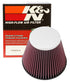 K&N Round Tapered Universal Air Filter 6in Flange ID x 7.5in Base OD x 4.5in Top OD x 6in H - Striker Modified