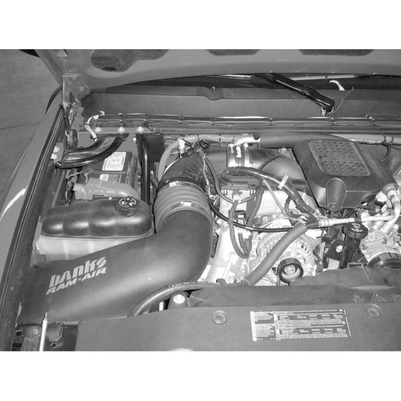 Banks Power 07-10 Chevy 6.6L LMM Ram-Air Intake System - Dry Filter - Striker Modified