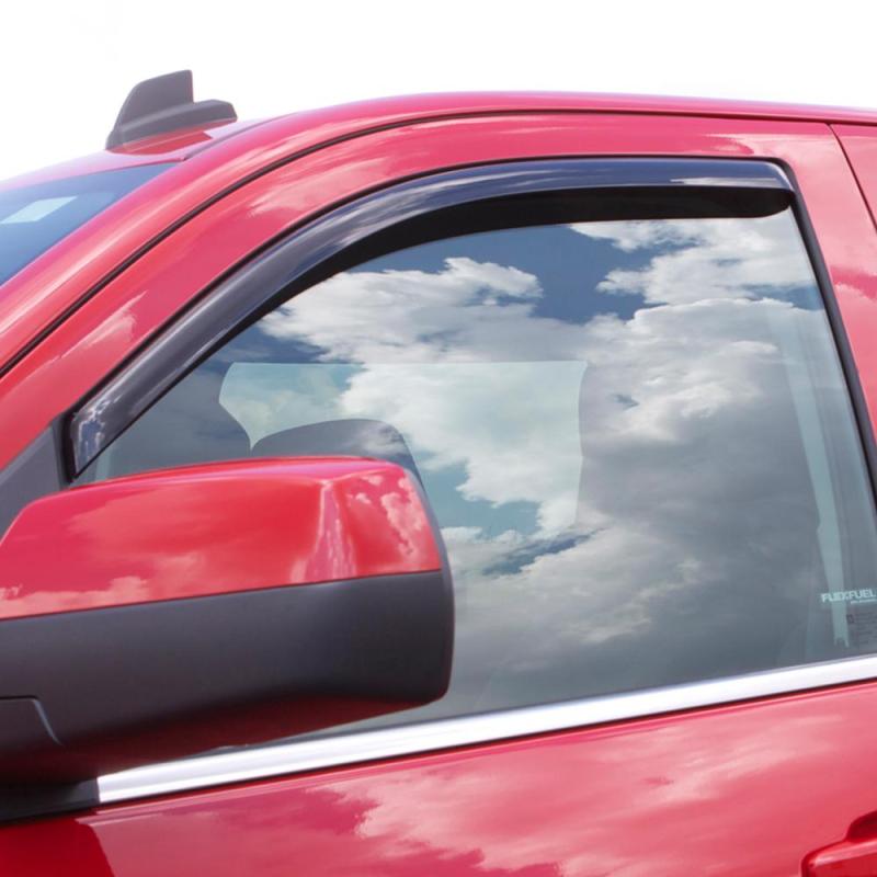 AVS 99-07 Chevy Silverado 1500 Standard Cab Ventvisor In-Channel Window Deflectors 2pc - Smoke - Striker Modified