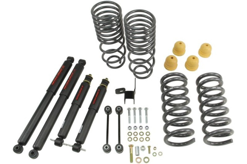 Belltech 09-13 Dodge Ram 1500 Std Cab Lowering Kit w/ND II Shocks - 2in F/4in R Drop - Striker Modified