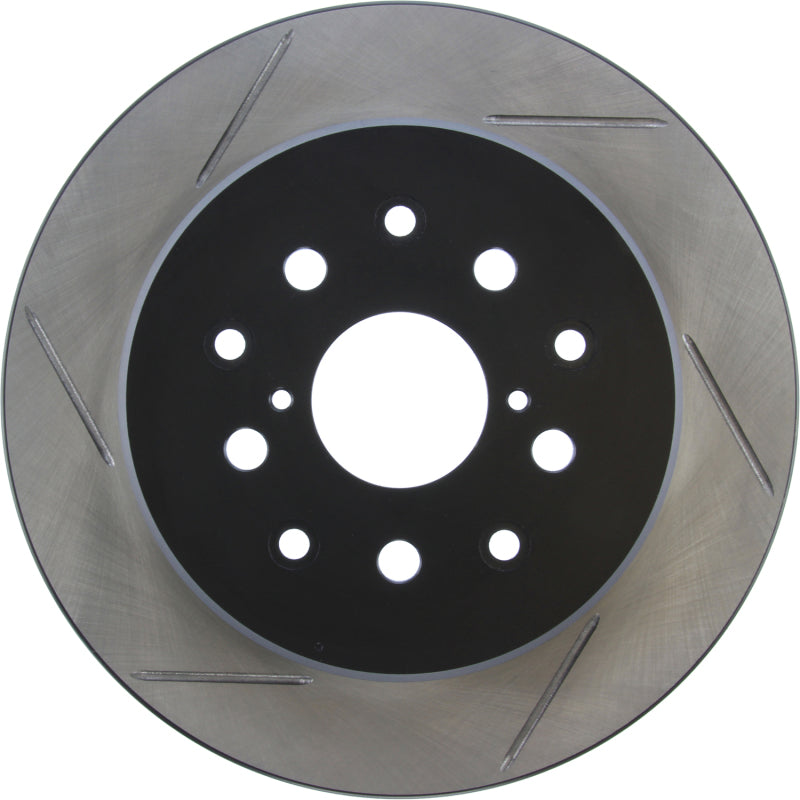 StopTech Power Slot 00-05 Lexus IS300 Rear Right SportStop Slotted Rotor - Striker Modified