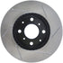 StopTech Power Slot 93-00 Honda Civic DX w/ Rr Drum Brakes Front Right Rotor - Striker Modified