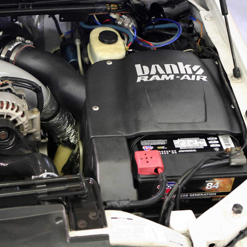 Banks Power 99-03 Ford 7.3L Ram-Air Intake System - Dry Filter - Striker Modified