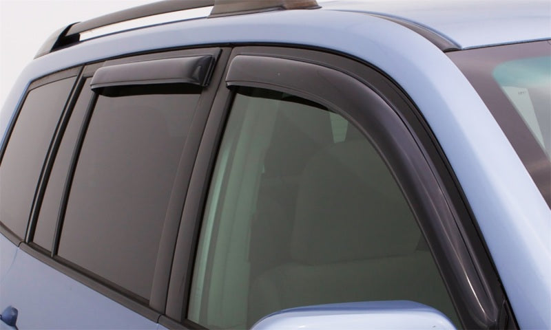 AVS 22-23 Mitsubishi Outlander Outside Mount Ventvisor Deflector 4pc - Smoke - Striker Modified