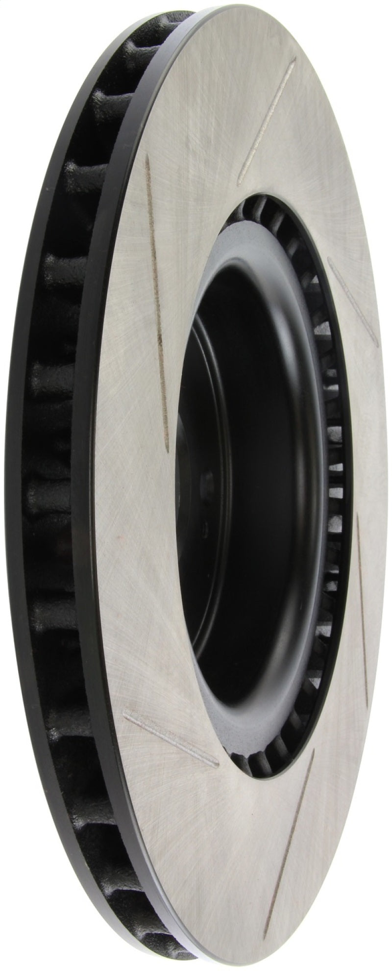StopTech Power Slot 10 Hyundai Genesis Coupe Track Front Left Slotted Rotor - Striker Modified
