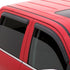 AVS 16-18 Toyota Tacoma Double Cab Ventvisor Outside Mount Window Deflectors 4pc - Smoke - Striker Modified