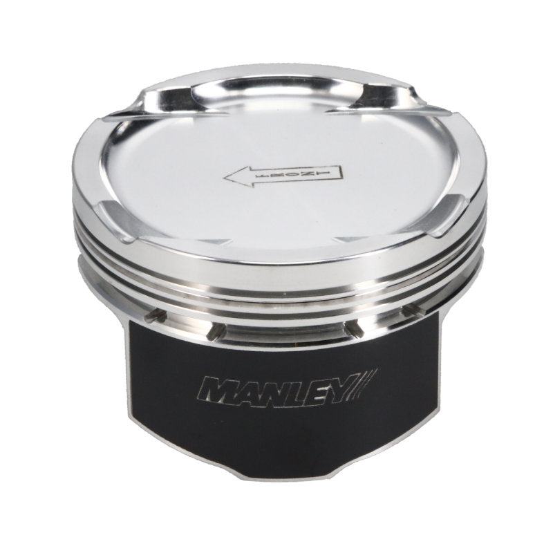 Manley 08+ Mitsubishi Evo X (4B11T) 86mm STD Bore 9.0:1 Dish Piston Set with Rings - Striker Modified
