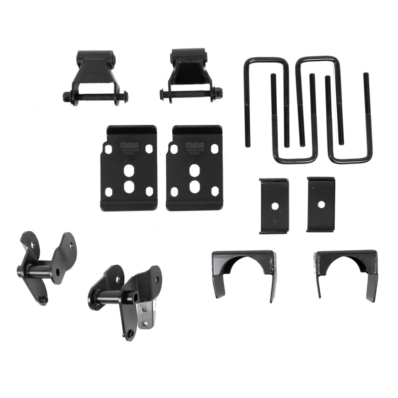 Belltech 2021+ Ford F-150 2WD 1-3.5in Front 4.5in Rear Complete Lower Kit with SP Shocks - Striker Modified
