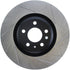 StopTech Power Slot 12 Audi A6 Quattro/11-12 A7 Quattro / 7/11-13 S4 Front Left Slotted Rotor - Striker Modified