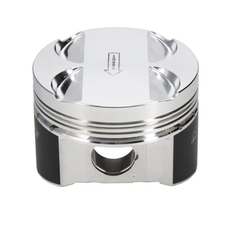Manley 03-06 Evo 8/9 (7 Bolt 4G63T) 85mm STD Bore 9.0:1 Dish Pistons w/ Rings - Striker Modified