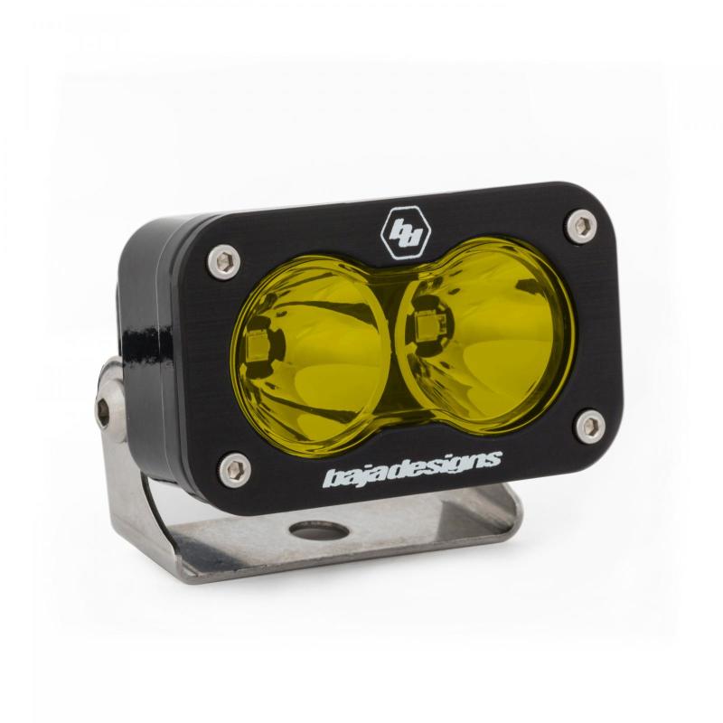 Baja Designs S2 Pro Work/Scene Pattern LED Light - Amber - Striker Modified
