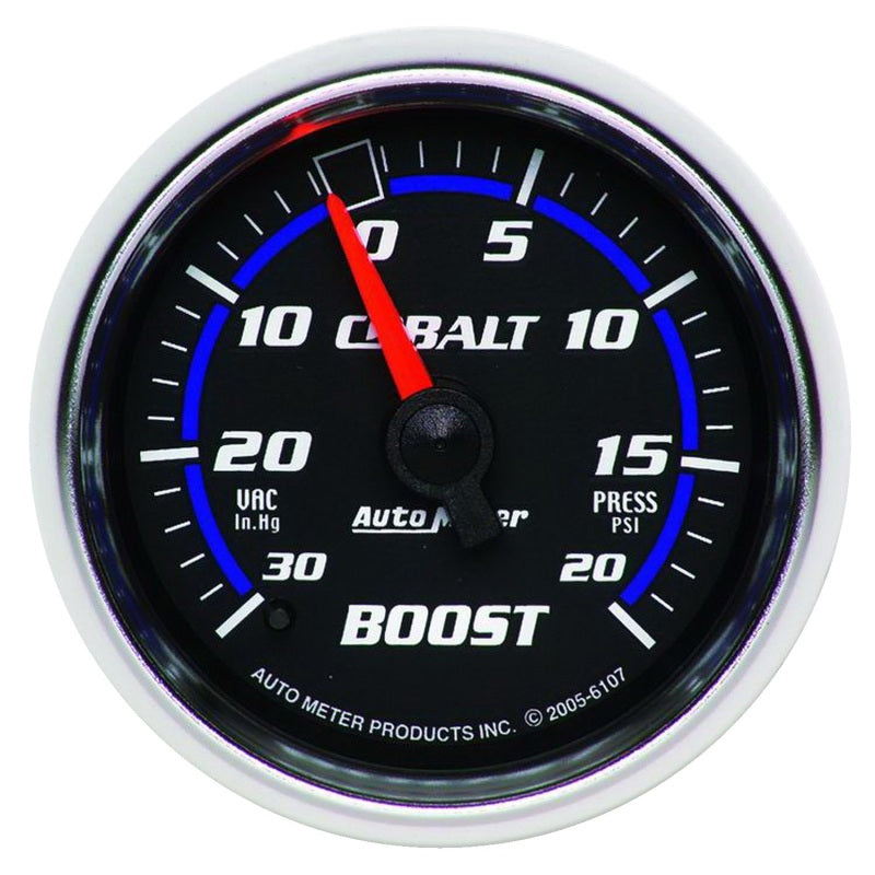 Autometer Cobalt 52mm 20psi mechanical Boost Gauge - Striker Modified