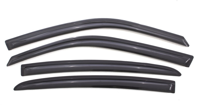 AVS 11-18 Dodge Charger Ventvisor Outside Mount Window Deflectors 4pc - Smoke - Striker Modified