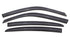AVS 11-18 Dodge Charger Ventvisor Outside Mount Window Deflectors 4pc - Smoke - Striker Modified