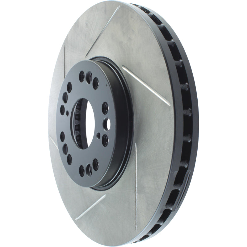 StopTech Power Slot 93-05 Lexus GS Series / 00-05 IS300 / 93-94 LS Series Front Right Slotted Rotor - Striker Modified