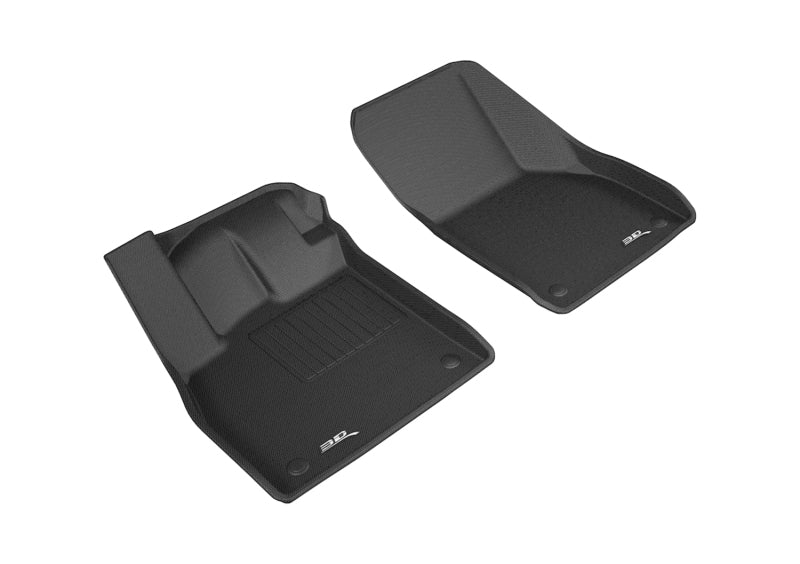 3D MAXpider 2016-2020 Audi Tt Kagu 1st Row Floormat - Black - Striker Modified