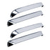 AVS 77-85 Buick Lesabre Ventshade Front & Rear Window Deflectors 4pc - Stainless - Striker Modified