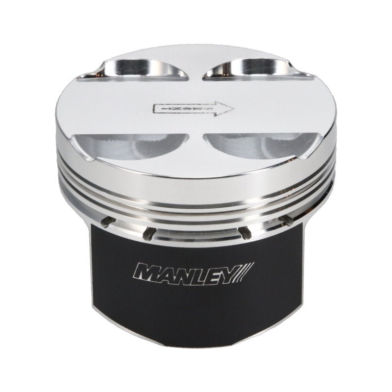Manley Hyundai Genesis Coupe 2.0L Turbo 86.0mm Standard Bore 9.3:1 Dish Piston Set with Rings - Striker Modified