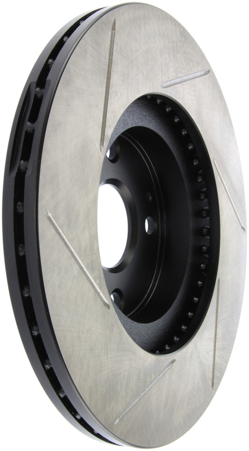 StopTech Power Slot 01-05 Mazda Miata Sport Suspension/Turbo SportStop Slotted Front Left Rotor - Striker Modified