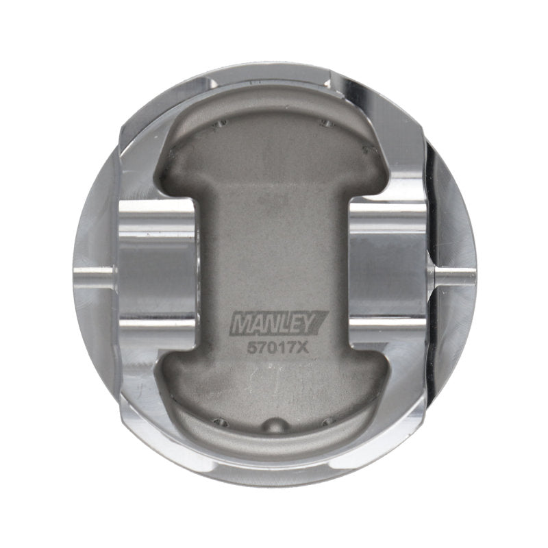 Manley Mazda 88mm +5mm Bore 9.5 CR Dish Type Platinum Series Extreme Duty Pistons w/Rings - Striker Modified