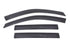 AVS 11-17 Jeep Compass (Old Body Style) Ventvisor Outside Mount Window Deflectors 4pc - Smoke - Striker Modified