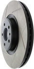 StopTech Power Slot 12 Audi A6 Quattro/11-12 A7 Quattro / 07/11-13 S4 Front Right Slotted Rotor - Striker Modified