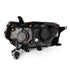 AlphaRex 10-13 Toyota 4Runner PRO-Series Projector Headlights Plank Style Black w/Seq Signal/DRL - Striker Modified