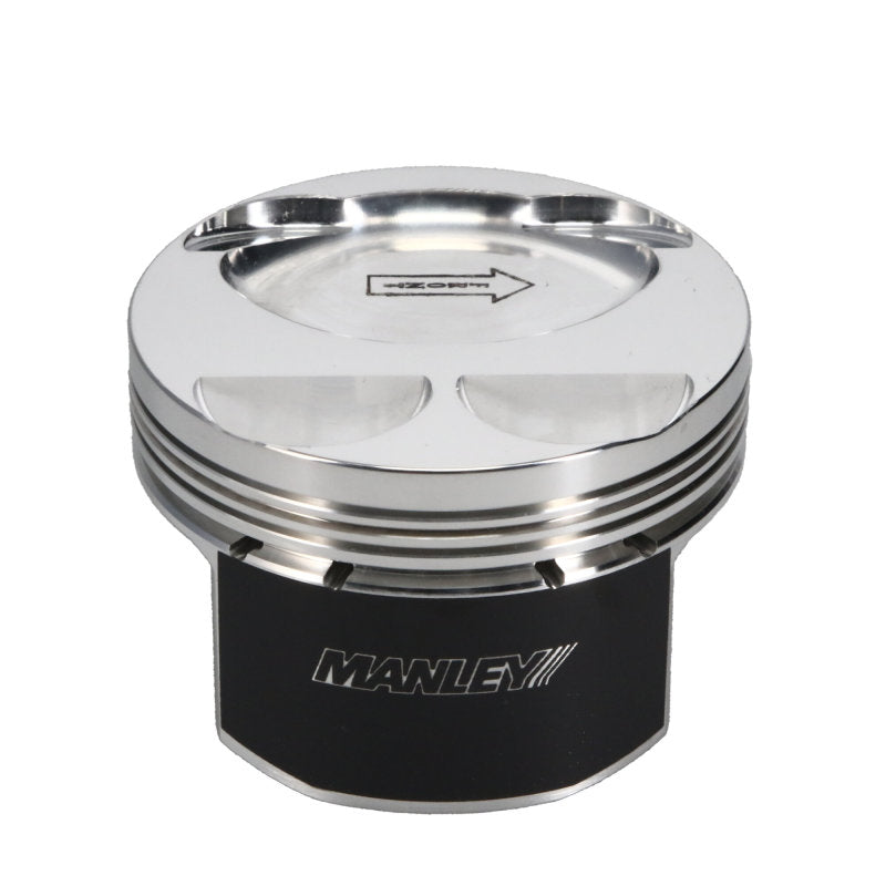 Manley MazdaSpeed 3 MZR 2.3L 87.75mm Bore -13.3cc Dome 9.5:1 CR  Pistons w/ Rings - Set of 4 - Striker Modified