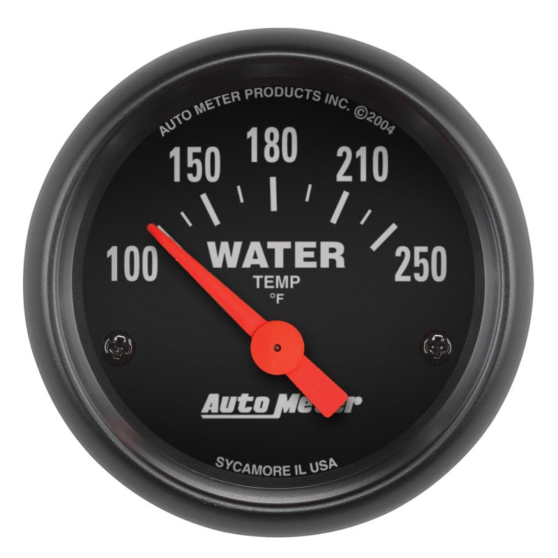Autometer Z-Series 52mm 100-250 Degrees F. SSE Water Temp Gauge - Striker Modified
