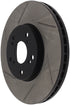 StopTech Power Slot Slotted 99-08 Acura TL (STD Caliper) / 01-03 CL / 04-09 TSX Front Right Rotor - Striker Modified