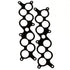 BBK 86-95 Mustang 5.0 Upper To Lower EFI Intake EFI Manifold Gasket Set GT-40 Cobra - Striker Modified
